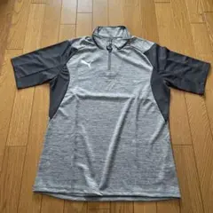 PUMA ジッパー付きハーフネックシャツ