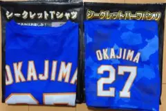 楽天イーグルス ＃27 岡島豪郎 シークレットTシャツ＆ハーフパンツ セット