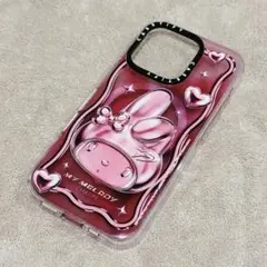 マイメロ マイメロディ サンリオ クリアケース iPhone16pro