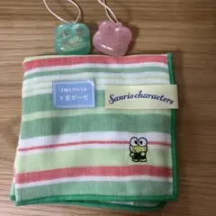 けろけろけろっぴ　ガーゼハンカチタオル　おまけ付き　サンリオ