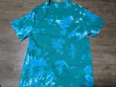 ビンテージタイダイ Tシャツ 2XL グリーン/ブルー
