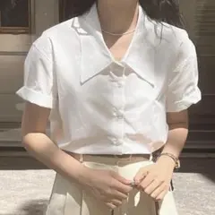 韓国　ブラウス シャツ