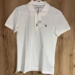 Calvin Klein Jeans ホワイト ポロシャツ M