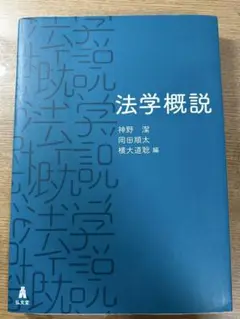 法学概説 神野淳 岡田順太 横大道聡 編