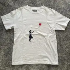 バンクシー　Tシャツ ホワイト