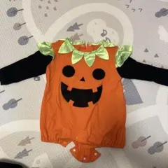 かぼちゃデザインロンパース