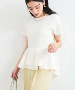 VIS ペプラムチュニック