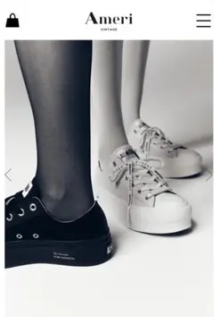 限定コラボアイテム！CONVERSE☓﻿AMERI ALL STAR ホワイト