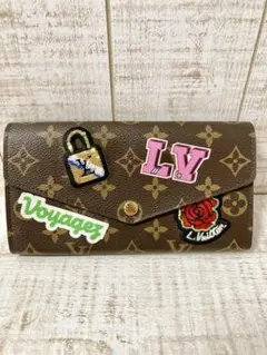 ルイヴィトン 長財布 モノグラム ポルトフォイユ サラ voyages
