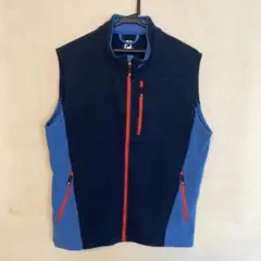 footjoy ゴルフベスト ネイビー＆ブルー