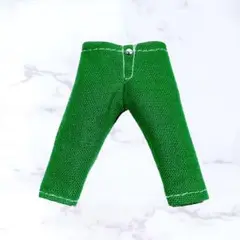 オビツ11 ねんどろいど どーる 服 パンツ グリーン A