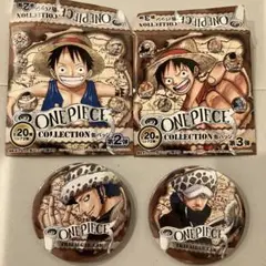 トラファルガー・ロー コレクション缶バッジ 第2弾 第3弾 セット