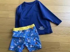 水着セット　ラッシュガード　長袖　100 スヌーピー