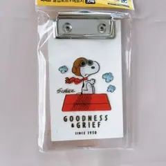 SNOOPYスヌーピー　アクリル ミニバインダー メモ
