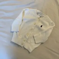 Ralph Lauren ホワイト カーディガン　6M