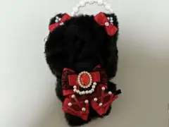 ぬいぐるみ 服 ぬい服 ハンドメイド にとたん 赤 黒