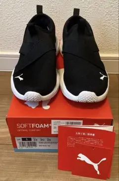 PUMA SOFTFOAM+ スニーカー ブラック
