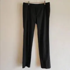 【LANDS' END】（M）ミッドライズズボンスラックス/テーパードパンツ
