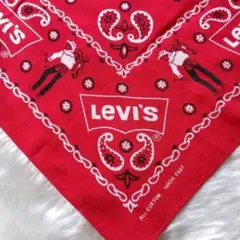 ✨50s✨ヴィンテージ★バンダナ★リーバイス★Levi’s★USA製★サドルマン