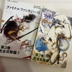 ファイナルファンタジーⅢ完全攻略編　2冊