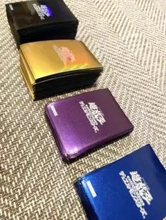 遊戯王 初期ロゴ メタリックパープル 紫 公式 スリーブ 50枚 未開封 遊戯王 初期ロゴ カードプロテクター パープルメタリック 未開封