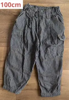 美品 MARKEY'S マーキーズ　ヒッコリー　パンツ　100cm