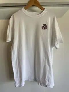 おぱんちゅうさぎ　刺繍 ホワイトTシャツ