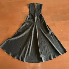ブラック フレアロングスカート