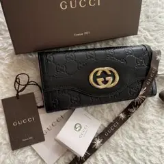 【限定価格】35 GUCCI グッチ 2つ折り 長財布