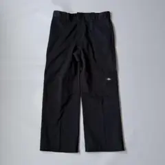 Dickies ディッキーズ　ダブルニー ワークパンツ ブラック 34×32
