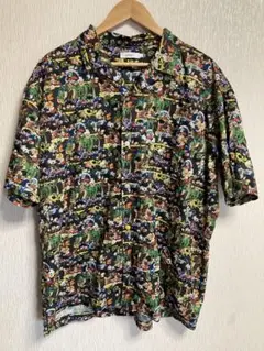 graniph ドラゴンボール 総柄 シャツ 半袖 メンズ Lサイズ　グラニフ