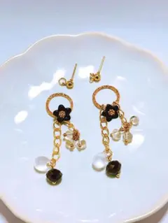 405 handmadeピアス＊イヤリング■2個目100円引