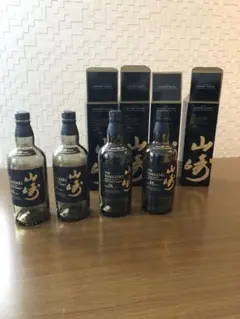 山崎18年空瓶と箱です。