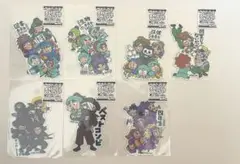【匿名配送・即購入可】忍たま乱太郎 B-SIDE LABEL ステッカー 7枚