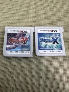 3DS ソフトのみ ポケットモンスターXY 2本セット