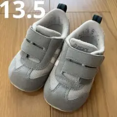 アシックス　ASICS グレー　13.5