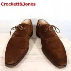 ●良品●クロケットアンドジョーンズ　サイドシュースエードシューズ　ハンドグレード