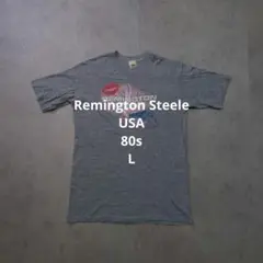 80s USA製 ドラマ REMINGTON STEELE Tシャツ L