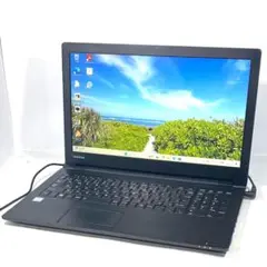 G06【快適SSD】第6世代 東芝薄型ノートパソコン Windows11