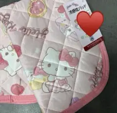 新品♡hello kitty 冷感枕パッド　枕カバー　キティ