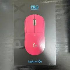 【新品未開封】logicool PRO X SUPERLIGHT ピンク