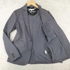 アバハウス　ストレッチアンコンジャケット　グレー　カモフラ切り替え　M