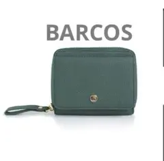 BARCOS グリーン ポンテピッコラ　蛇腹式財布　ウォレット