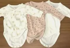 本日中さらに値下げ！美品⭐︎プチバトー　ボディ肌着　長袖　54cm 3枚セット