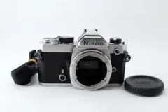 美品 NIKON FM シルバー フィルムカメラ モルト新品交換済 Y392