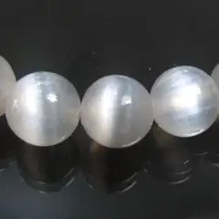 天然石 セレナイトキャッツアイ 8mm ブレスレット sel08002