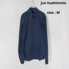 【値下げ◎】 jun hashimoto / コットン ボタンダウン シャツ 3