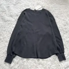 ✨新品タグ付✨現行 Cloth&Cross ワッフルボリュームスリーブカットソー