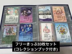 ディズニーリゾートライン(リゾラ)フリーきっぷ33枚(コレクションブック付き)