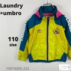Laundry×umbroコラボ ウィンドブレーカー サッカー スポーツ 110